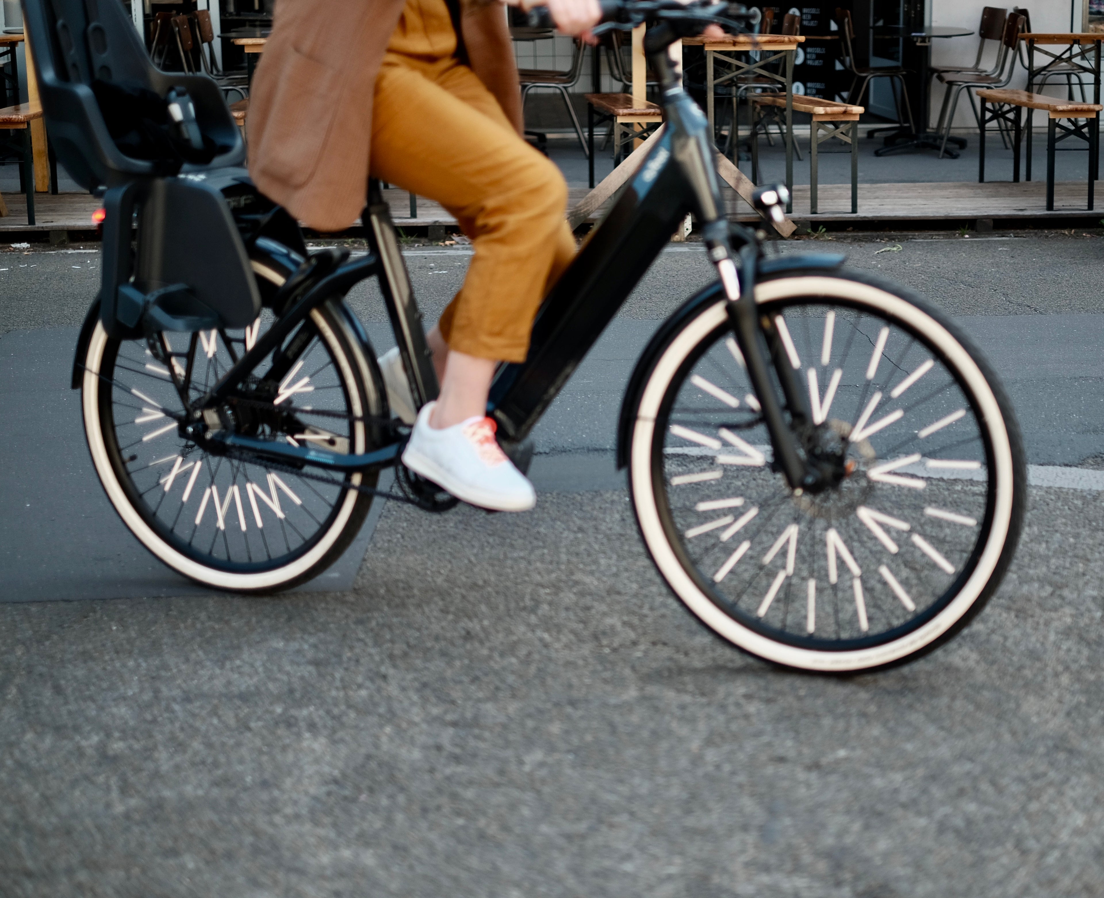 velo réflecteurs roue Image