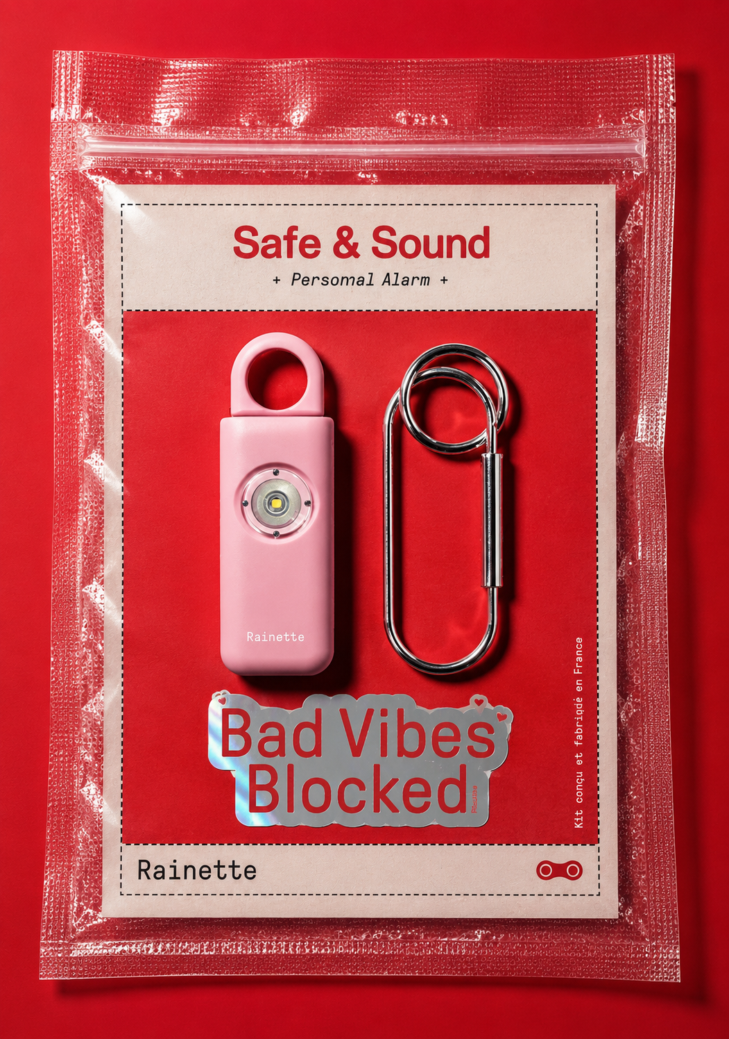 Safe & Sound : le petit objet qui tient dans la main et rassure dans la poche Image