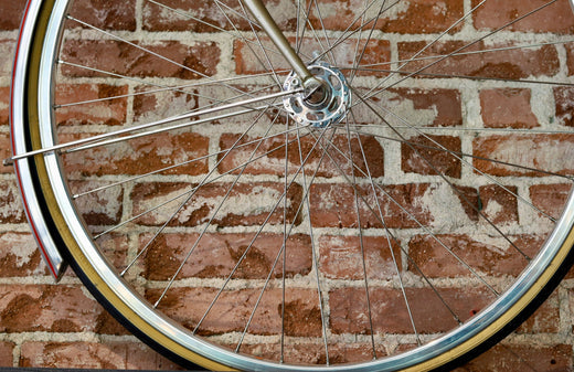 roue velo ville Image