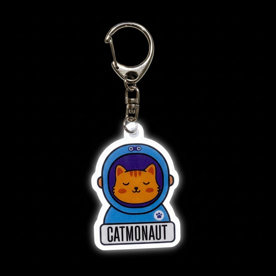 Lumibuddy Catmonaute réfléchissante