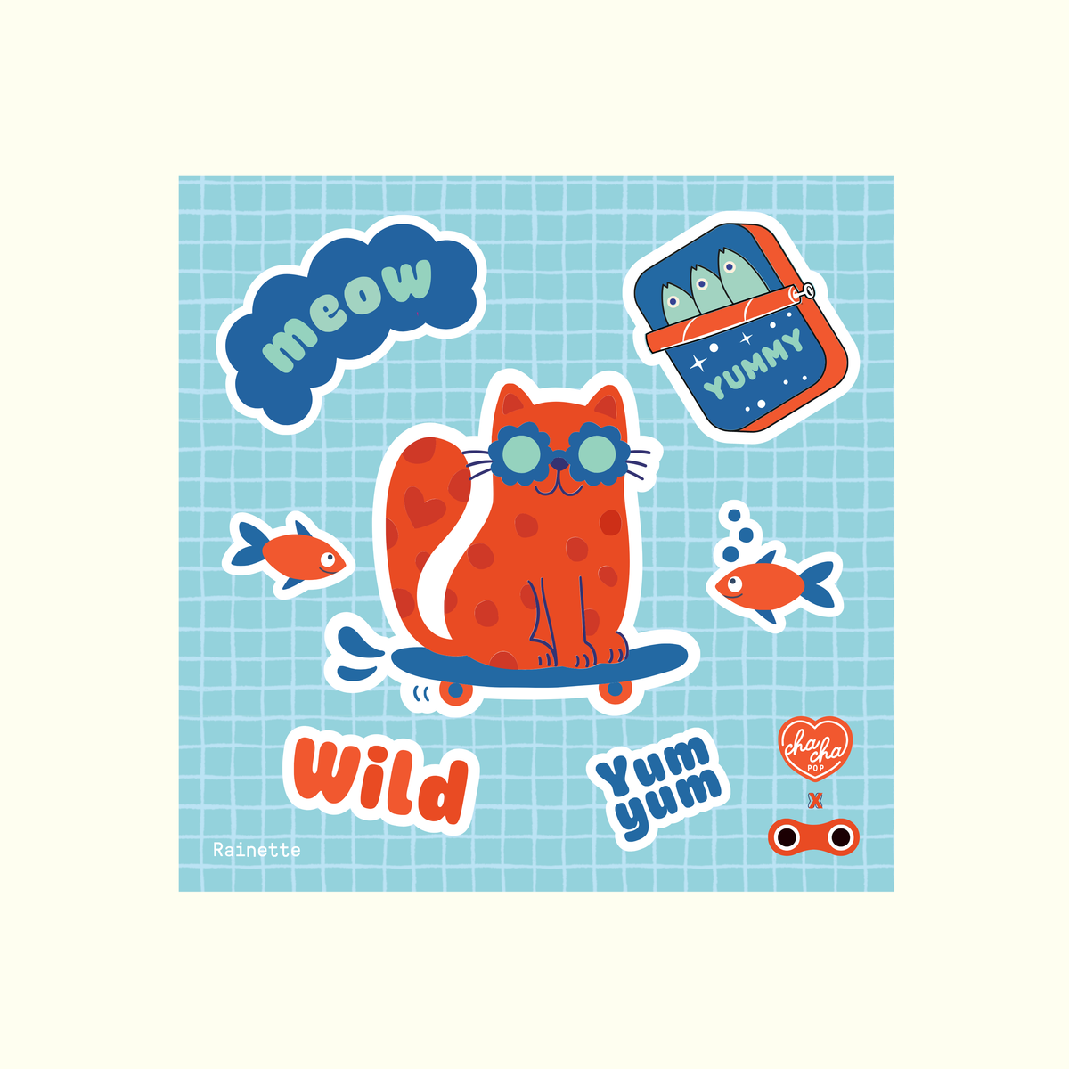 Sticker rétroréfléchissants | MEOW