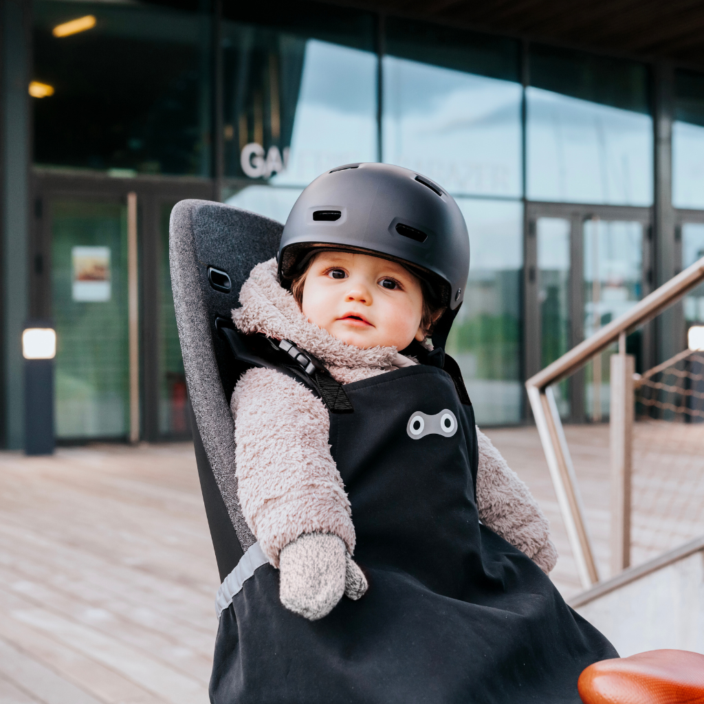 Tablier pour siège vélo