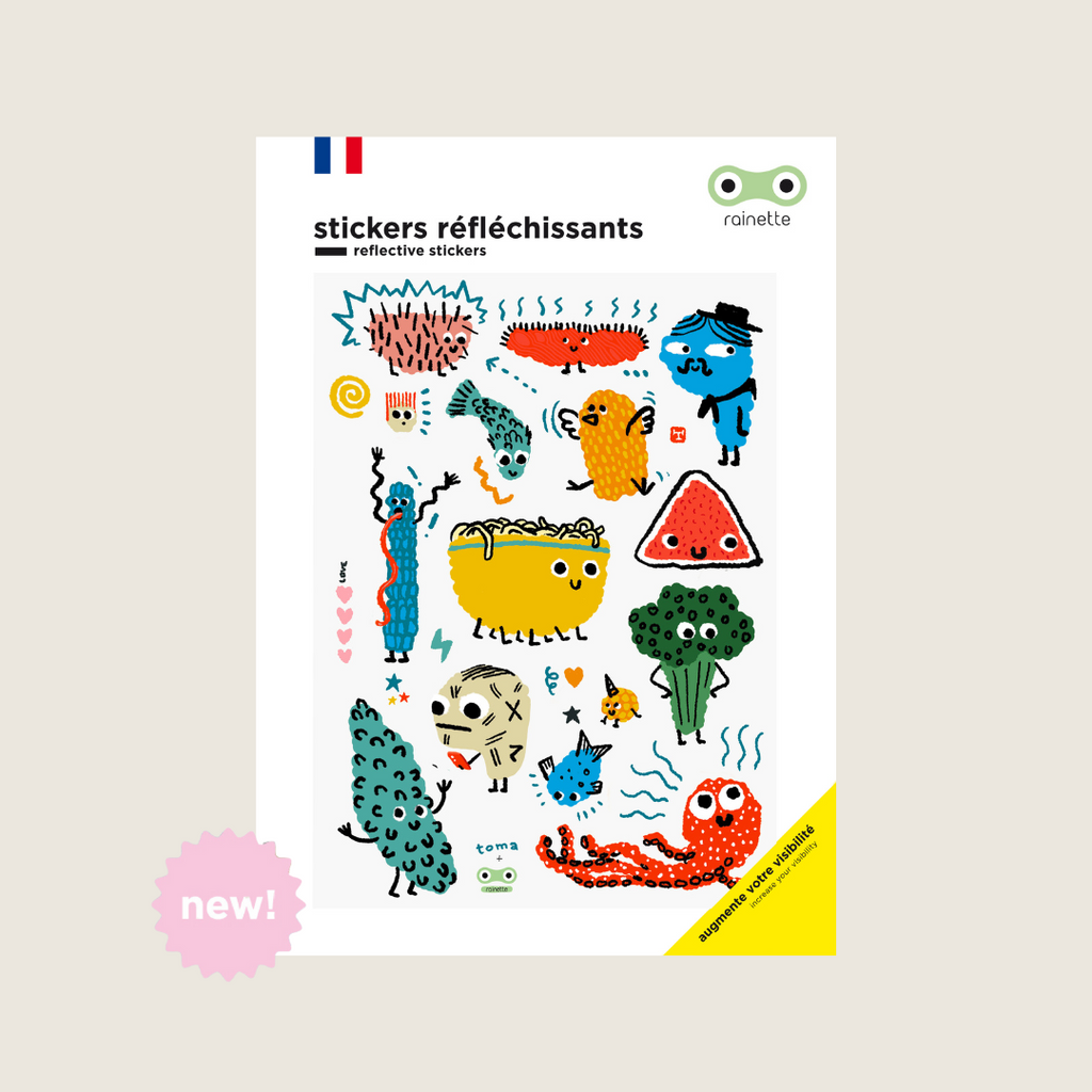 Stickers réfléchissants | Nuggets