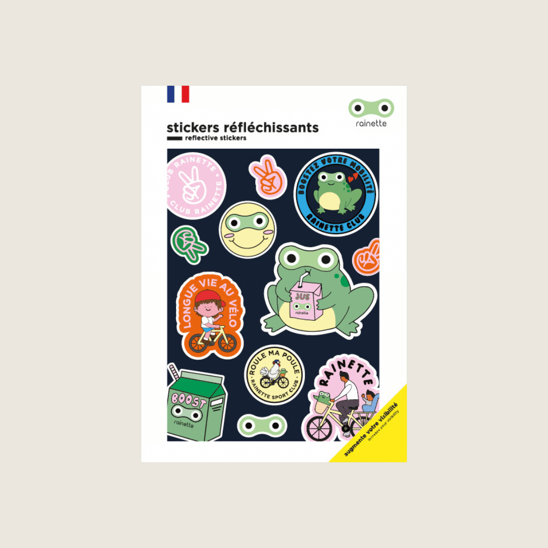 Stickers réfléchissants | Rainette