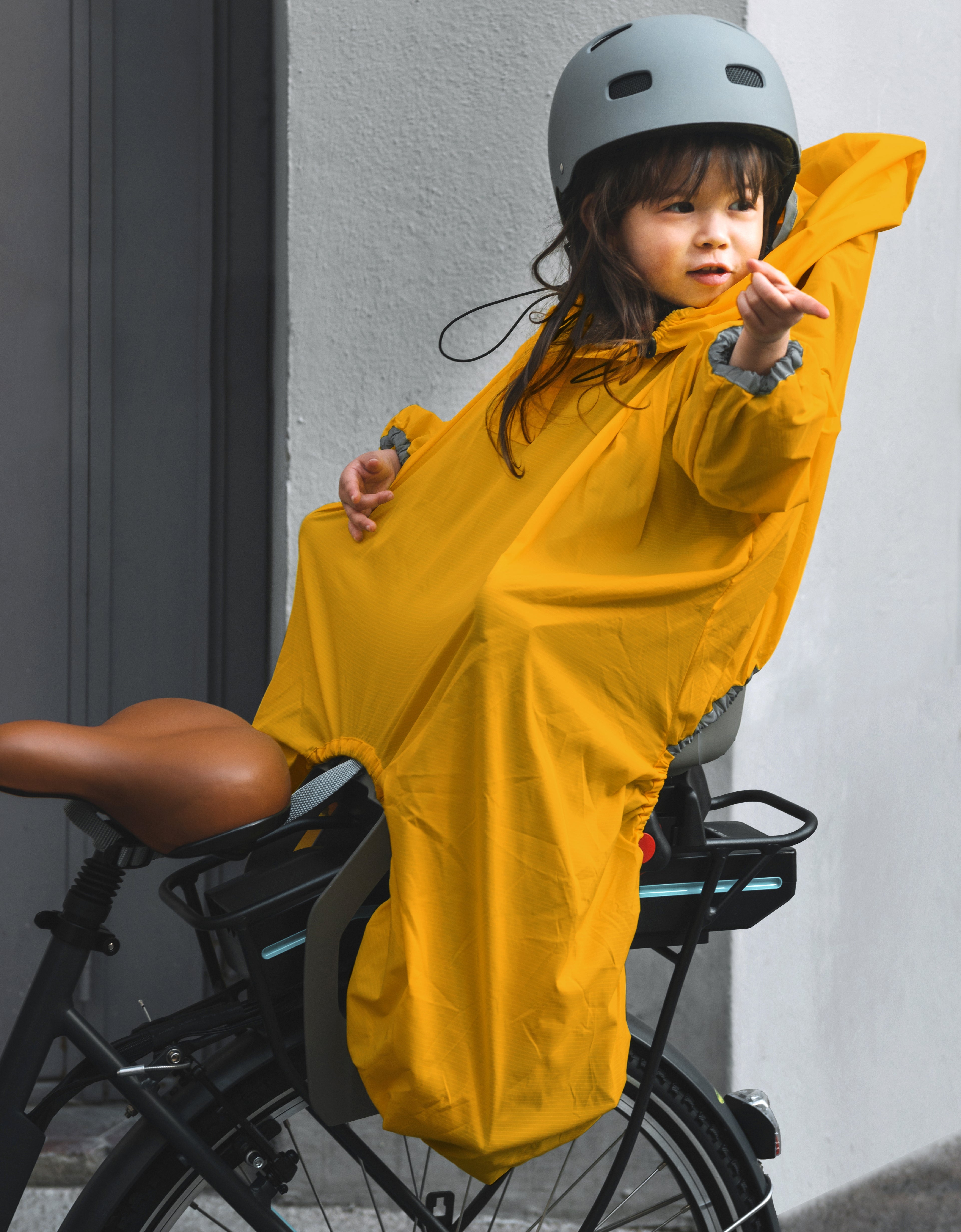 Imperméable pour siège vélo Image