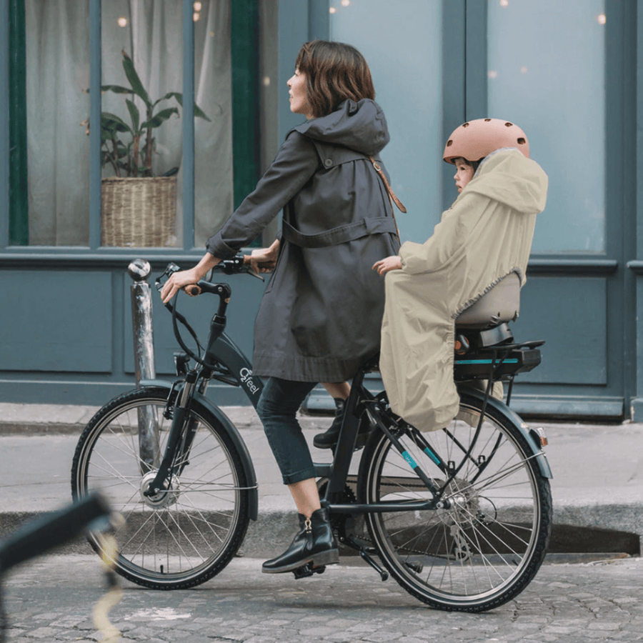 Imperméable siège vélo enfant