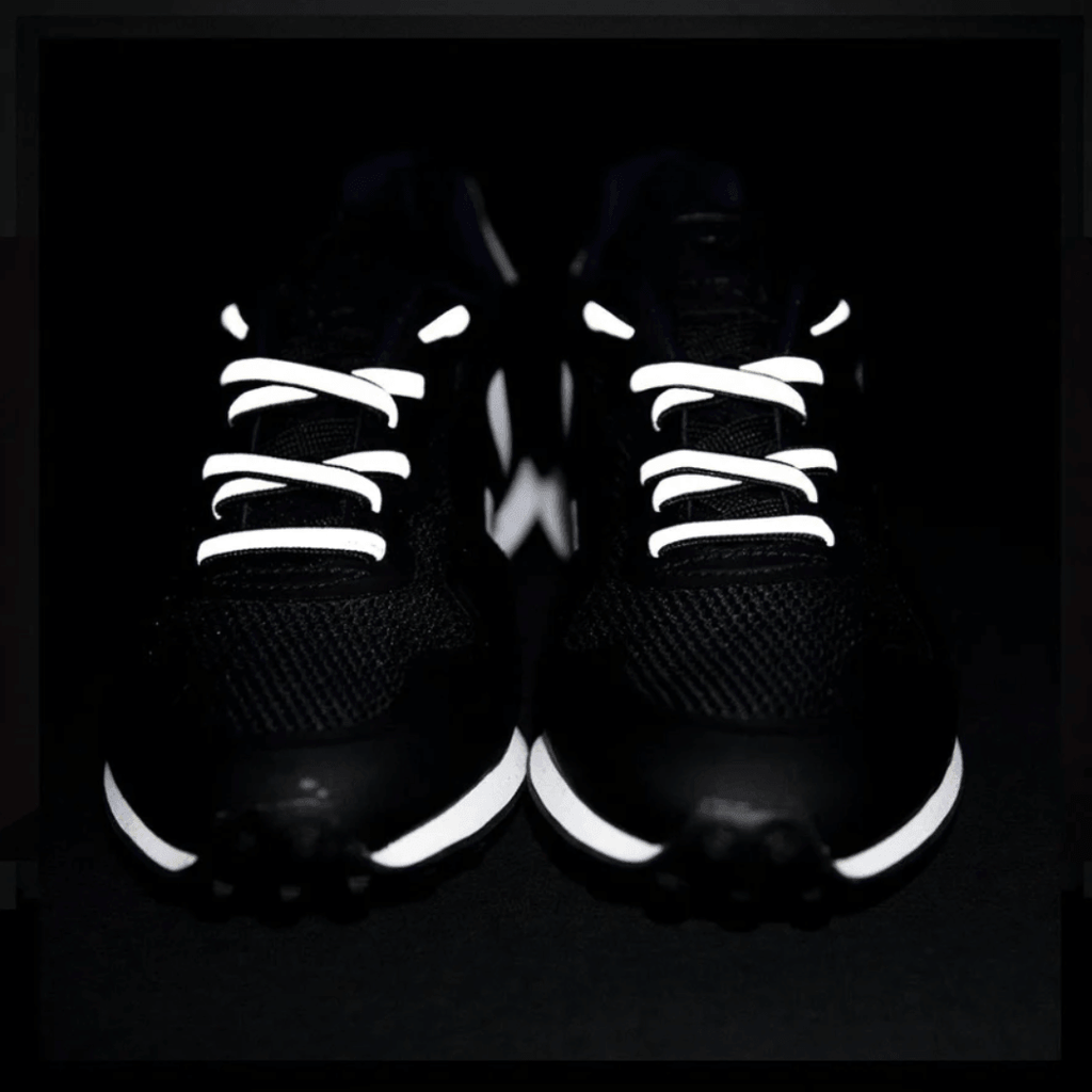 Lacets réfléchissants | violet - ton sur ton - Rainette