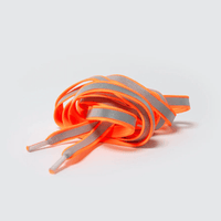 Lacets réfléchissants | orange fluo - Rainette