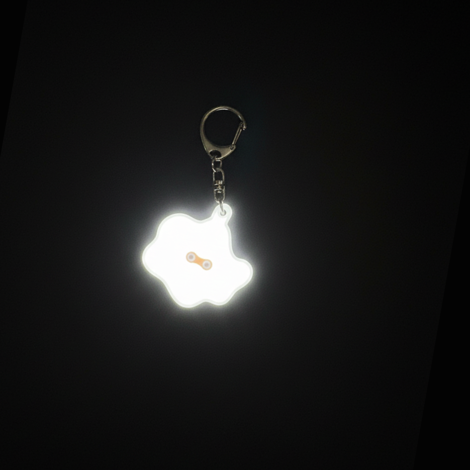 Lumibuddy oeuf au plat  réfléchissante