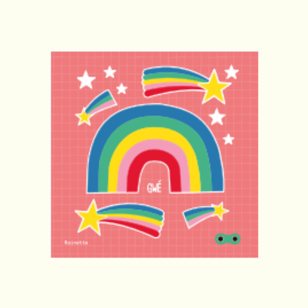 Stickers rétroréfléchissants | Arc-en-ciel