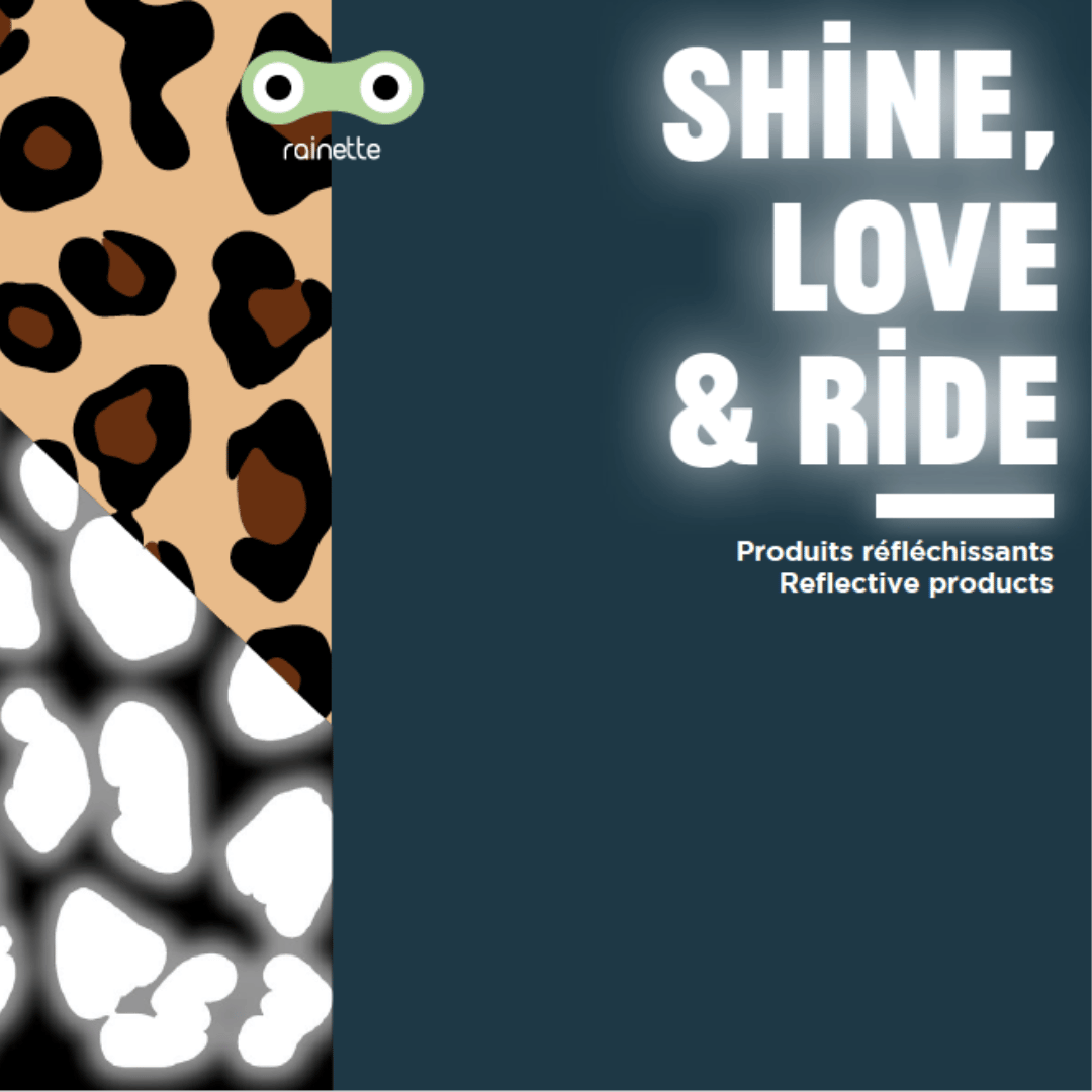 Stickers réfléchissants | Zebre or