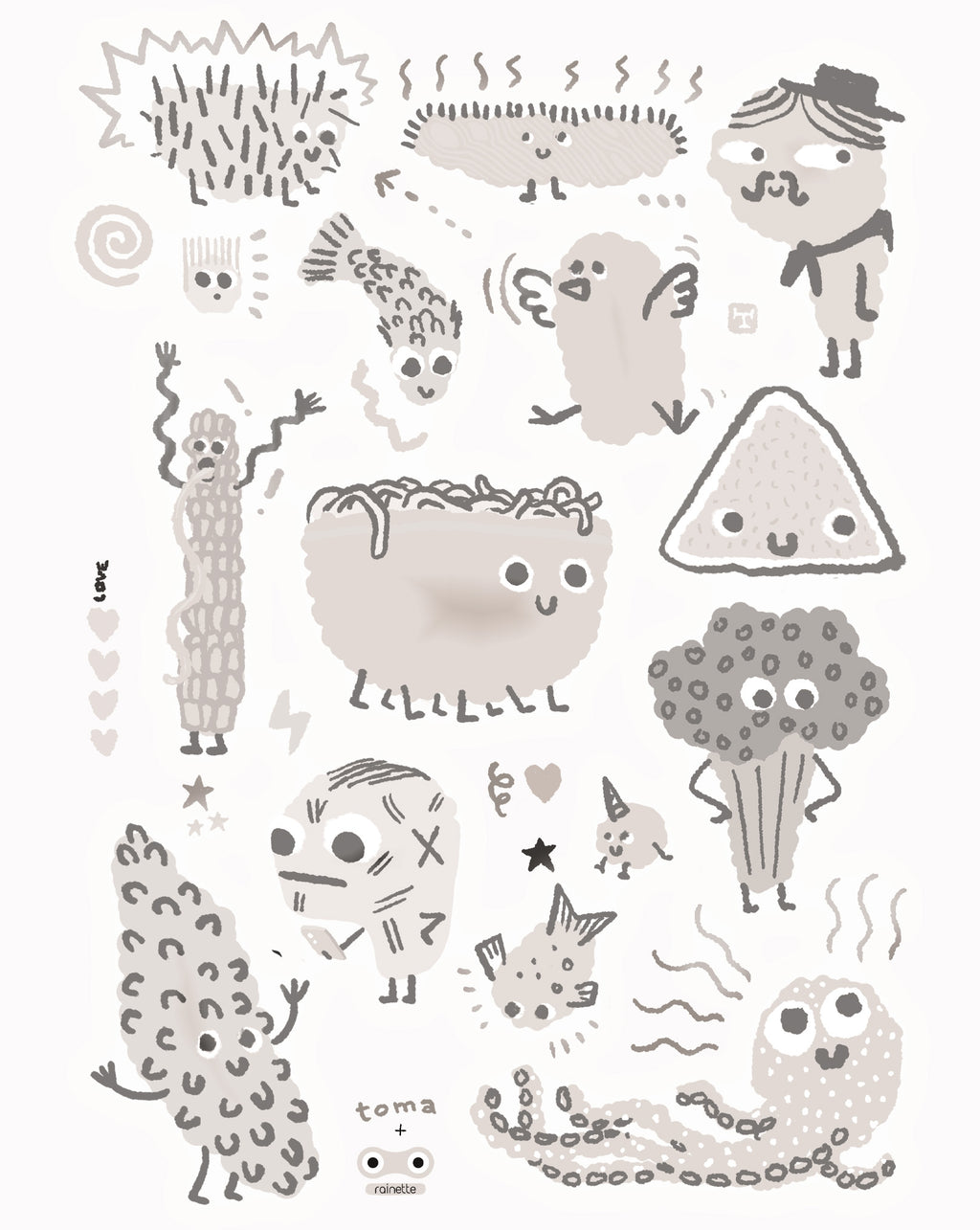 Stickers réfléchissants | Nuggets