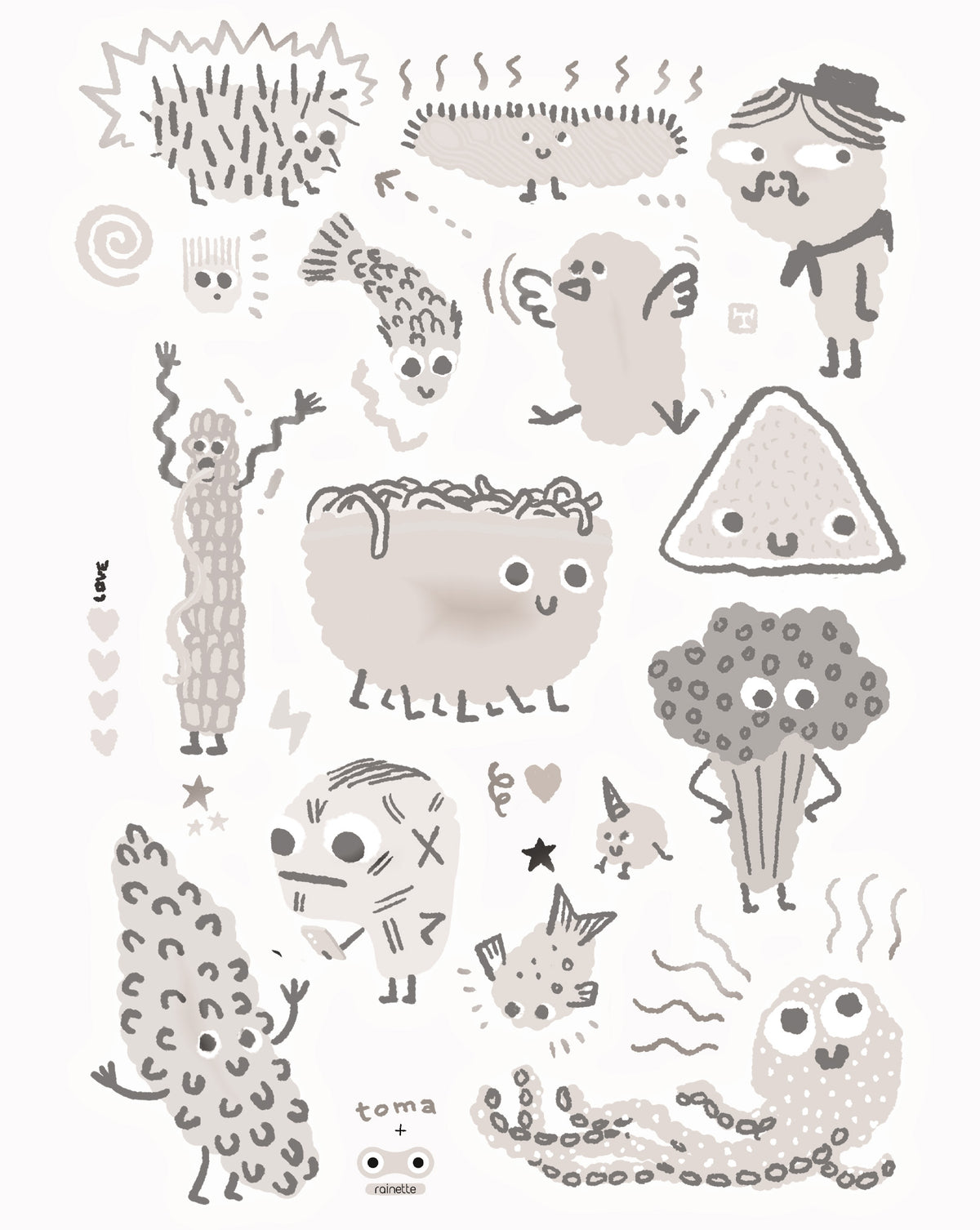 Stickers réfléchissants | Nuggets