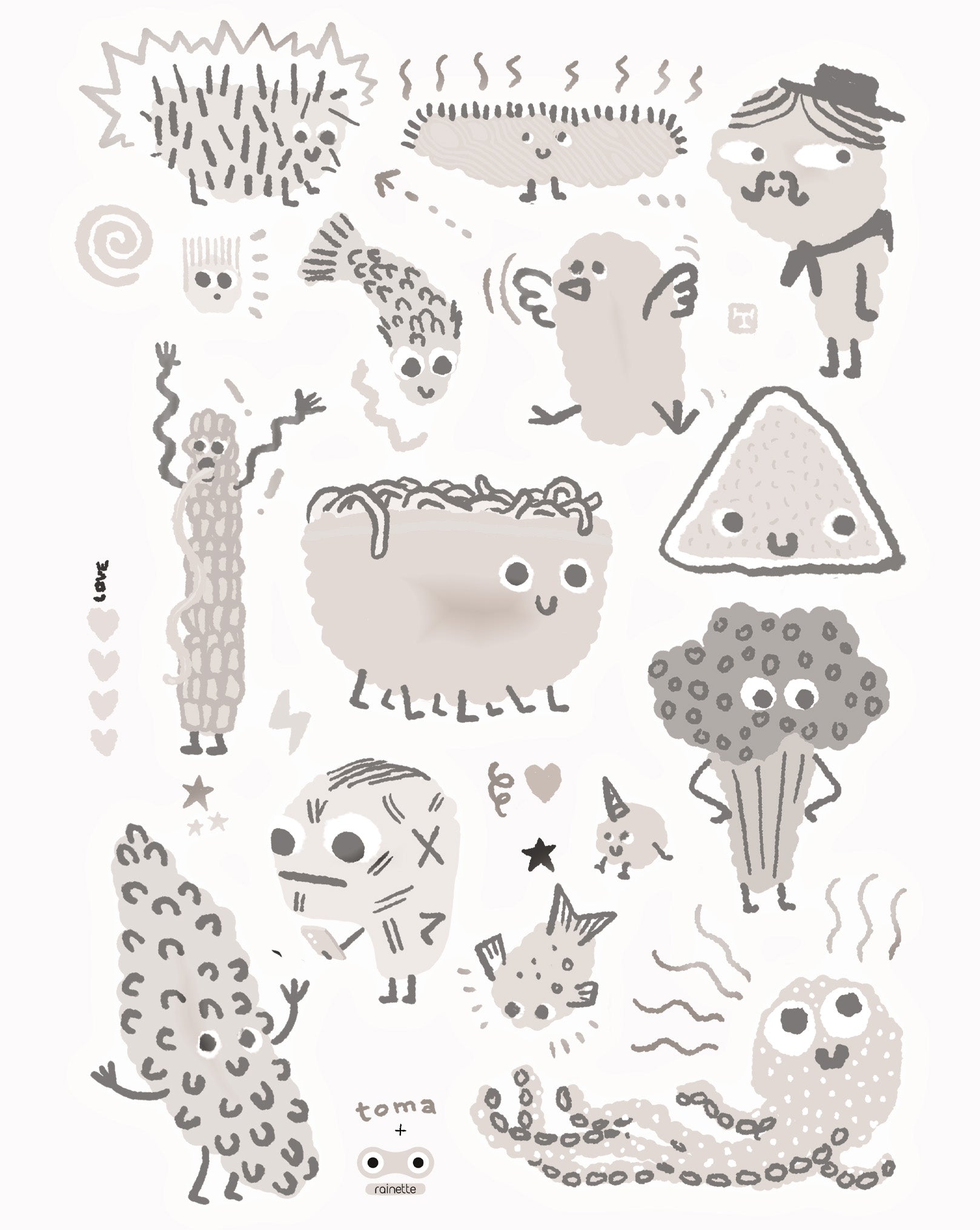 Stickers réfléchissants | Nuggets