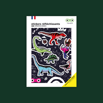 Stickers réfléchissants | Dinos - Rainette