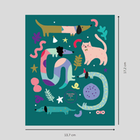 Stickers réfléchissants | Animaux - Rainette