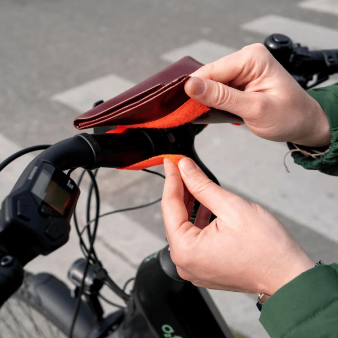 La véloche, la pochette pour vélo, bordeaux - Rainette
