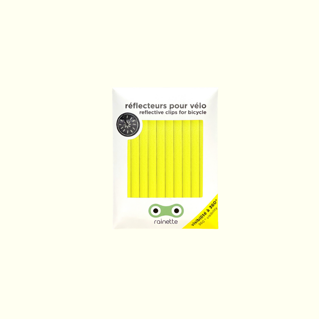 Réflecteurs pour rayons | jaune fluo