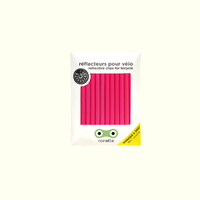 Réflecteurs pour rayons | rose fluo