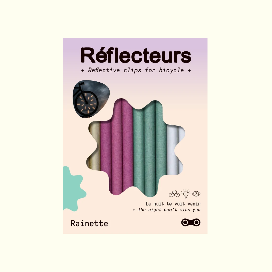 Reflectors for bike spokes, Multicolor