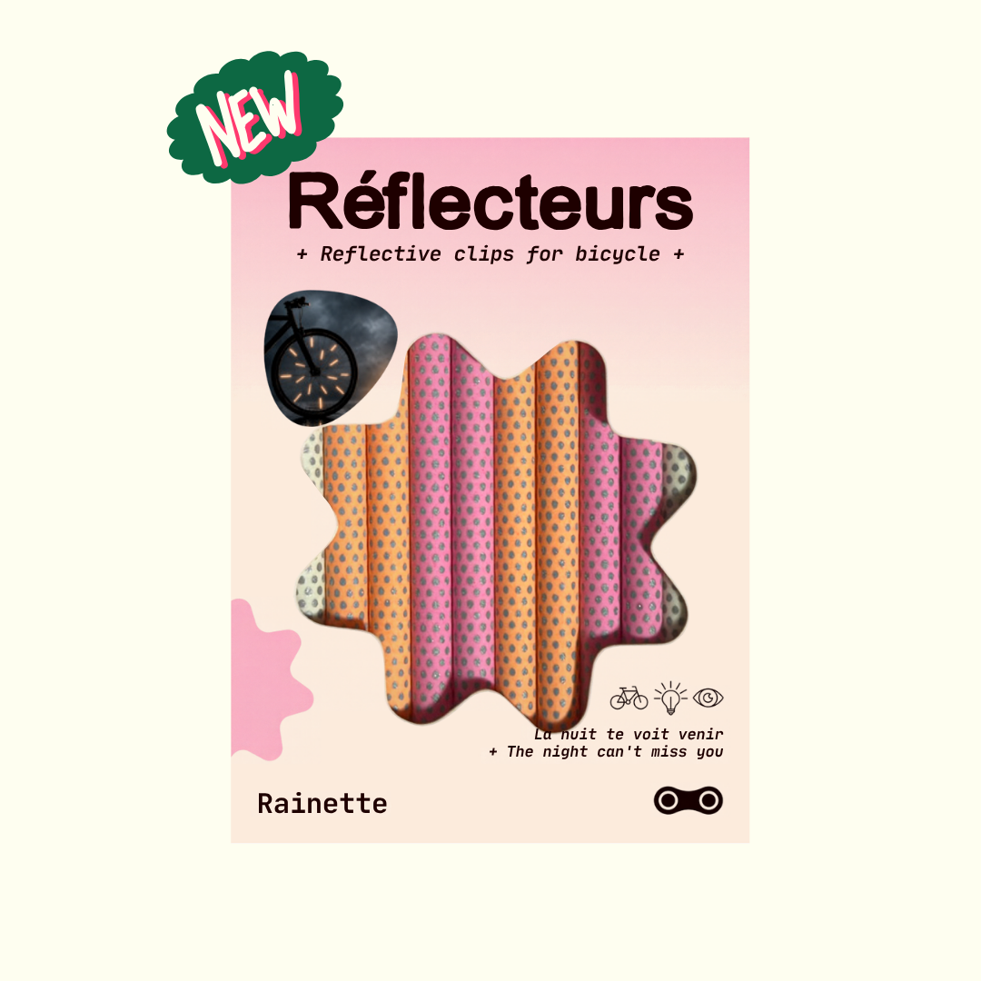 Riflettori per raggi di bicicletta, multicolore