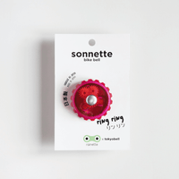 Sonnette pour vélo rose - Rainette