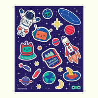 Stickers réfléchissants | Espace