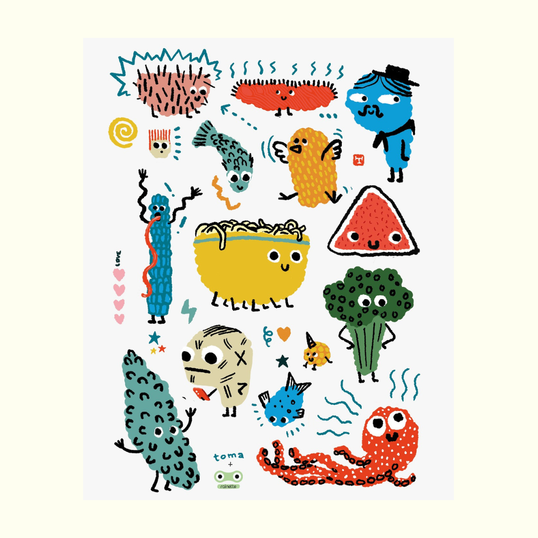 Stickers réfléchissants | Nuggets