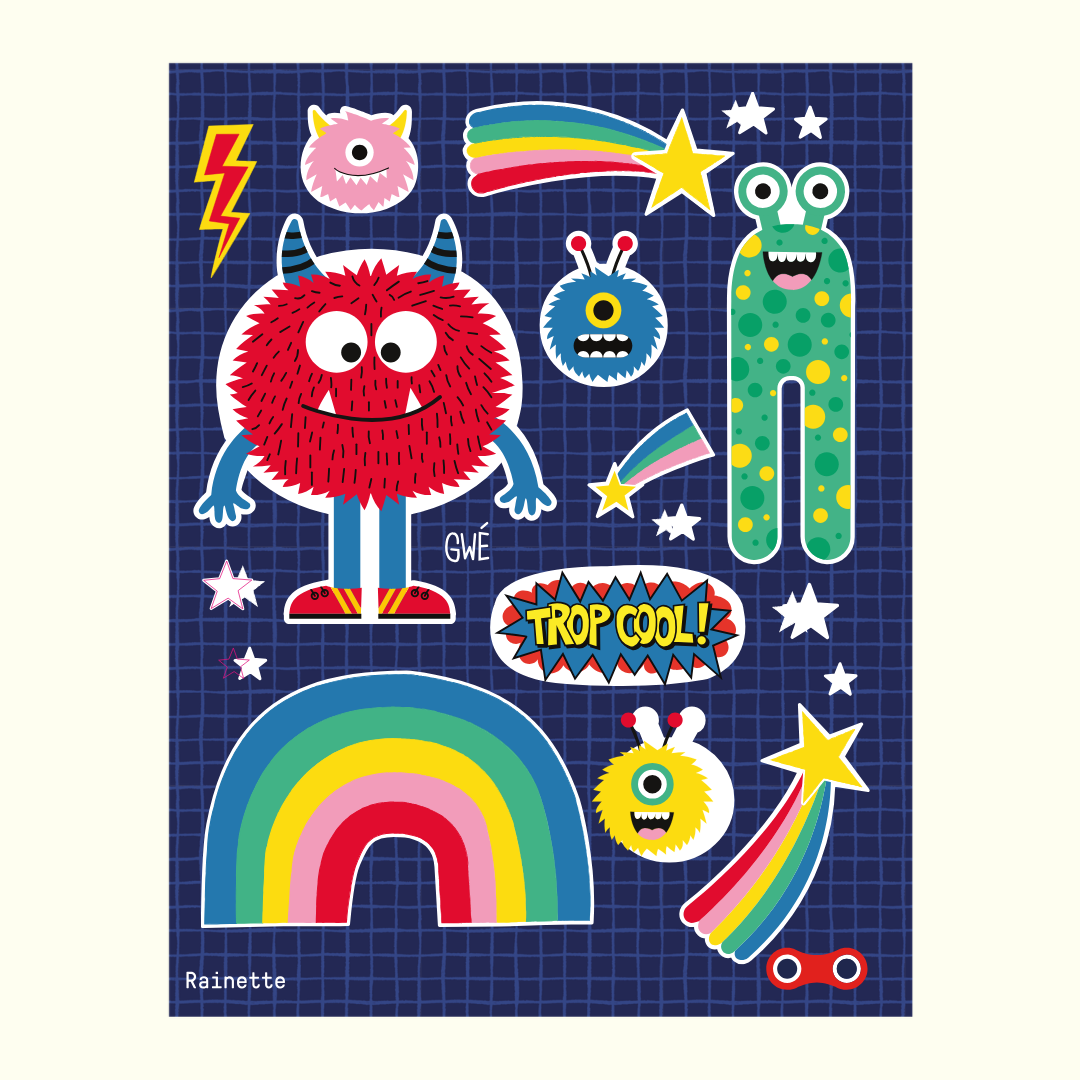 Stickers réfléchissants | Cool