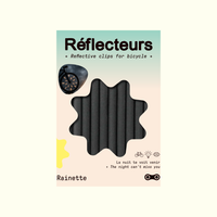 Reflectoren voor fietsspaaks, antracietgrijs
