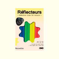Reflectors for bike spokes, Neon