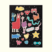 Stickers réfléchissants | Super Héros
